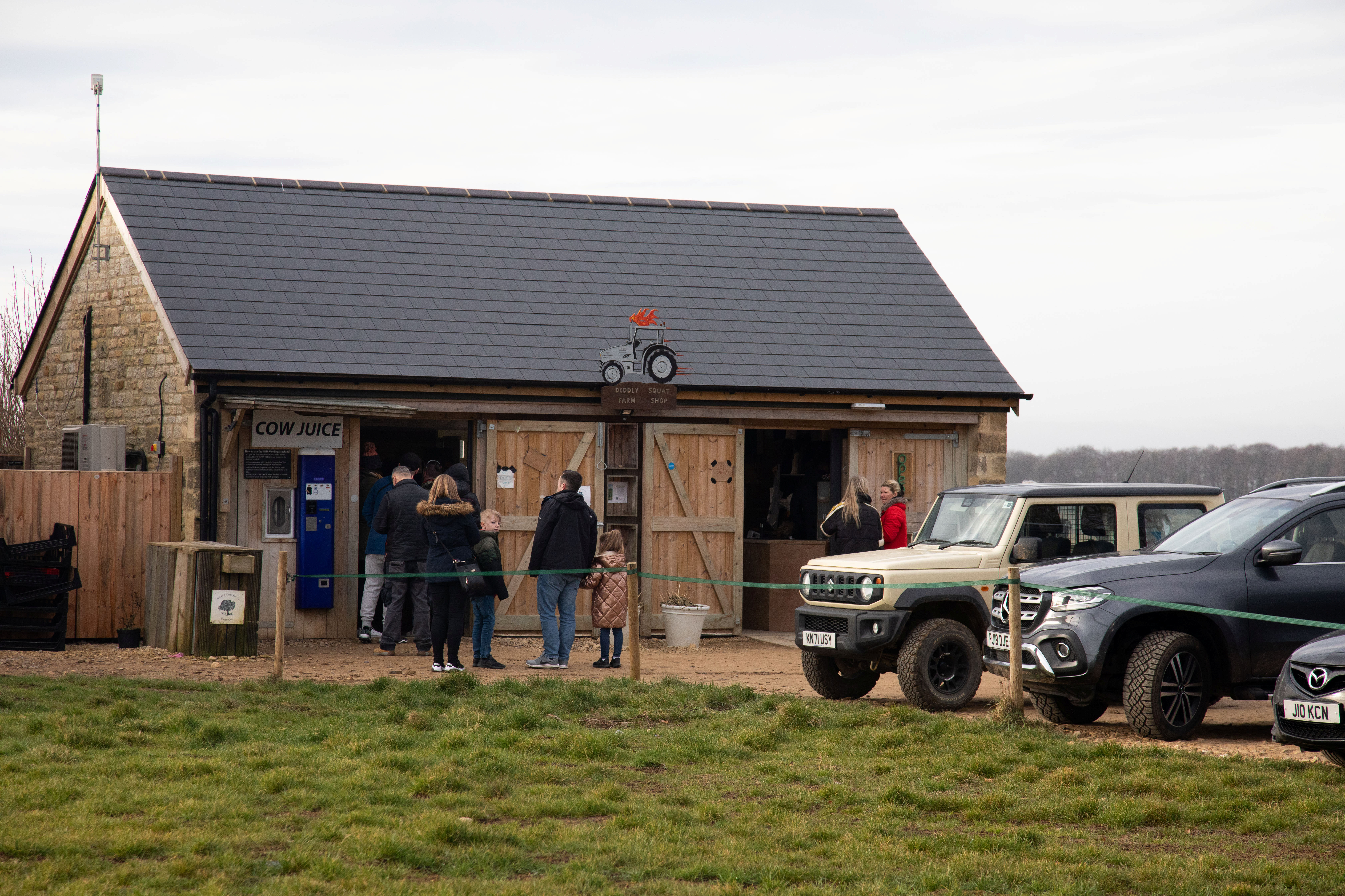 Jeremy Clarkson reopens Diddly Squat Farm Shop where a loaf of